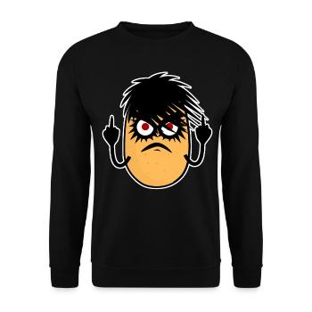 Goth Potato Gothic - Unisex Pullover - Schwarz - Vorne - Alina (178cm) & Michal (187cm)