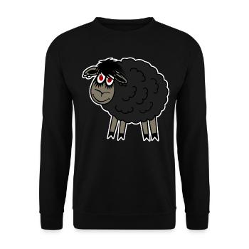 Goth Mouton Gothique - Sweat-shirt Unisexe - noir - Devant - Alina (178cm) & Michal (187cm)