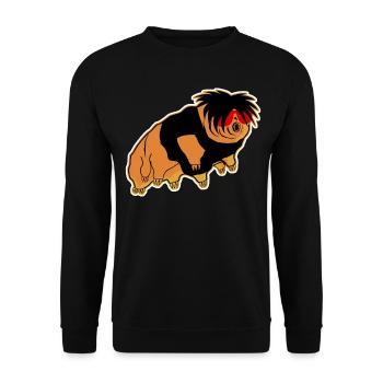 Gothique Gothique tardigrade - Sweat-shirt Unisexe - noir - Devant - Alina (178cm) & Michal (187cm)
