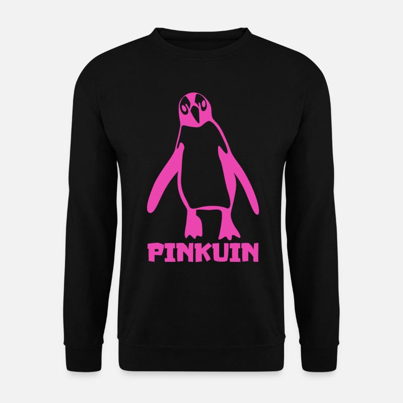 Penguin Joke Penguins - Unisex Pullover - Schwarz