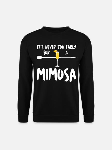 Mimosen Brunch Mimosa - Unisex Sweatshirt - black