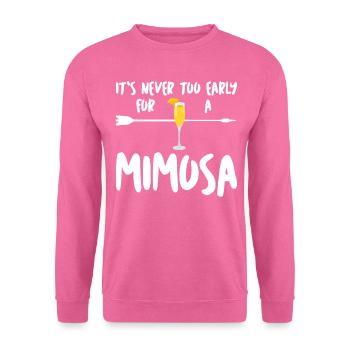 Mimosen Brunch Mimosa - Unisex Pullover - Pink - Vorne