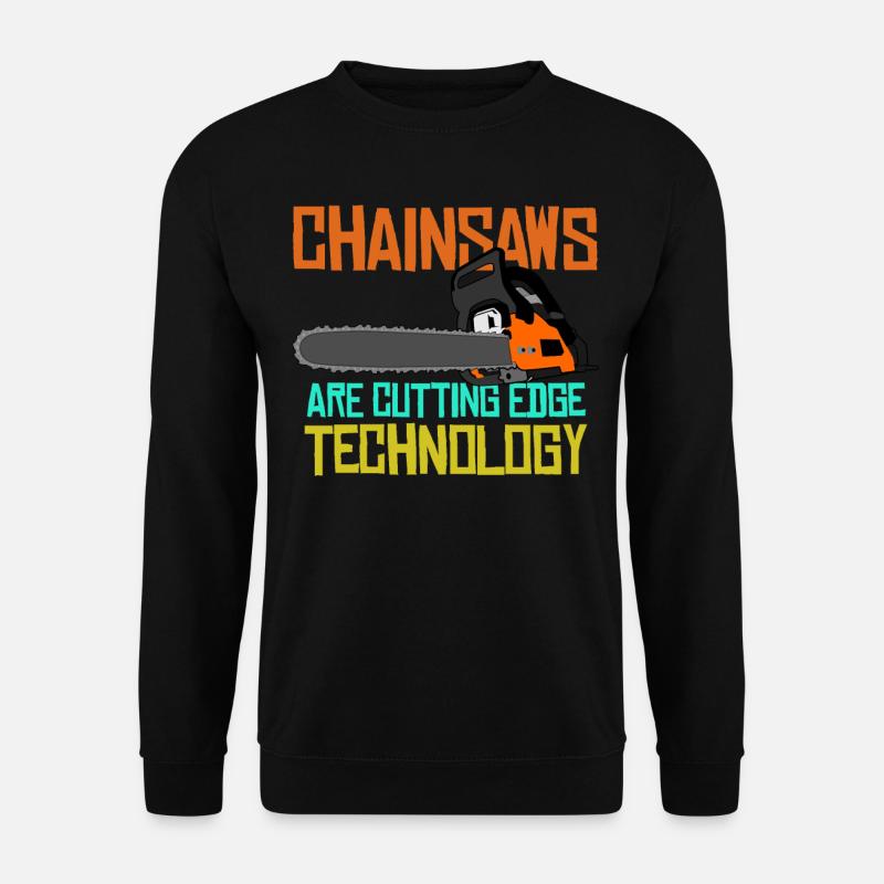 Tronçonneuses Tronçonneuse Tronçonneuse - Sweat-shirt Unisexe - noir