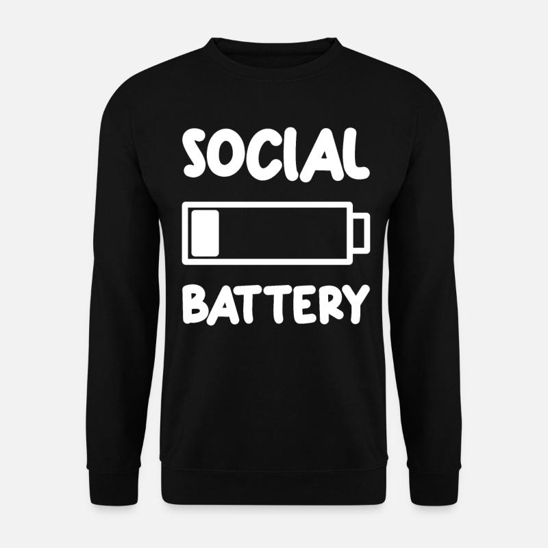 Autismus Autistisch Autistisch - Unisex Pullover - Schwarz