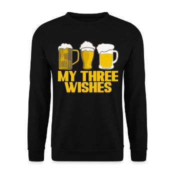 Beer Craft Beer Brewing Home Brewery - Unisex Sweatshirt - black - Front - Alina (178cm) & Michal (187cm)
