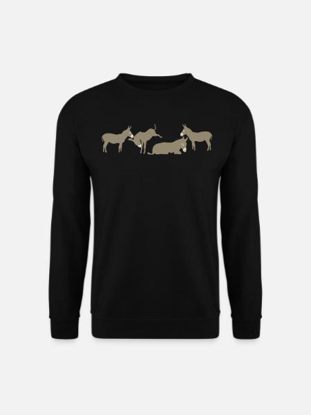 Ânes - Sweat-shirt Unisexe - noir
