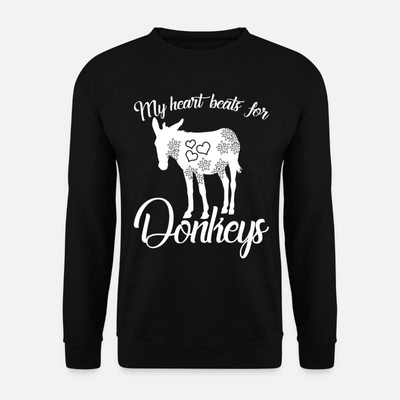 Ânes Âne - Sweat-shirt Unisexe - noir