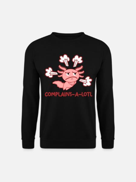 Axolotl Axolotls - Unisex Pullover - Schwarz