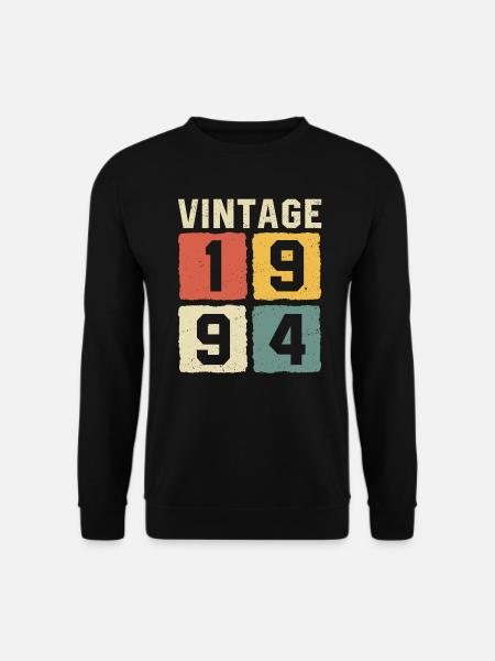 Millésime 1994 Né en 1994 - Sweat-shirt Unisexe - noir