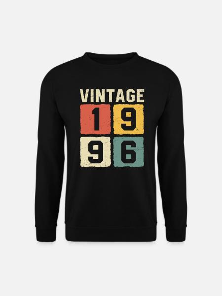 Millésime 1996 Né en 1996 - Sweat-shirt Unisexe - noir