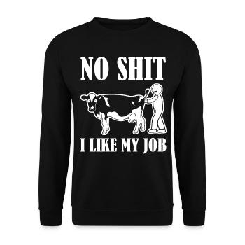 Médecine vétérinaire Vétérinaire Vétérinaire - Sweat-shirt Unisexe - noir - Devant - Alina (178cm) & Michal (187cm)