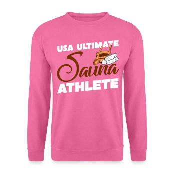 Sauna USA Wellness Saunas - Unisex Sweatshirt - pink - Front