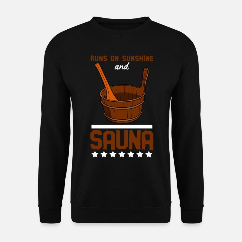 Sauna - Unisex Sweatshirt - black