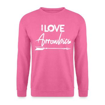 Compound Bow Shooting Archery Bow - Unisex Pullover - Pink - Vorne