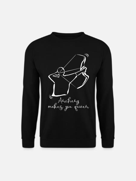 Bow Shooting Quiver Archery - Unisex Sweatshirt - black