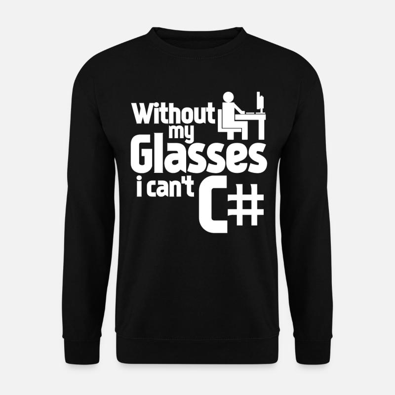 Admin Programmeur Informatique - Sweat-shirt Unisexe - noir
