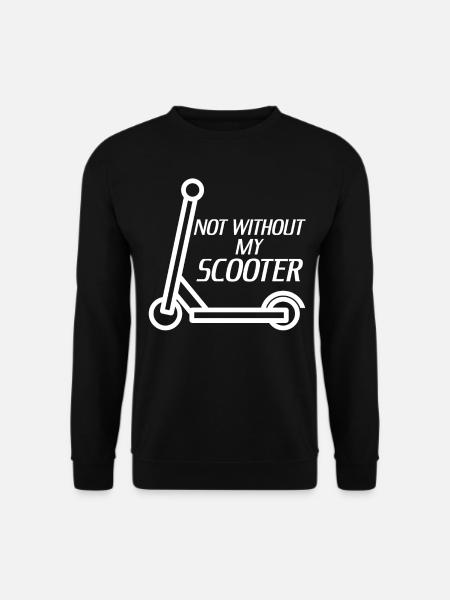 Kick Scooter Rider - Unisex Sweatshirt - black