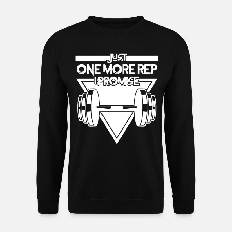 Bodybuilder Motivation Gym Bodybuilding - Unisex Sweatshirt - black