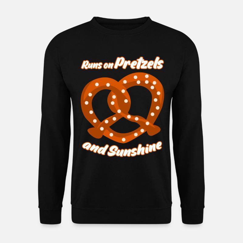 Pretzel - Unisex Pullover - Schwarz
