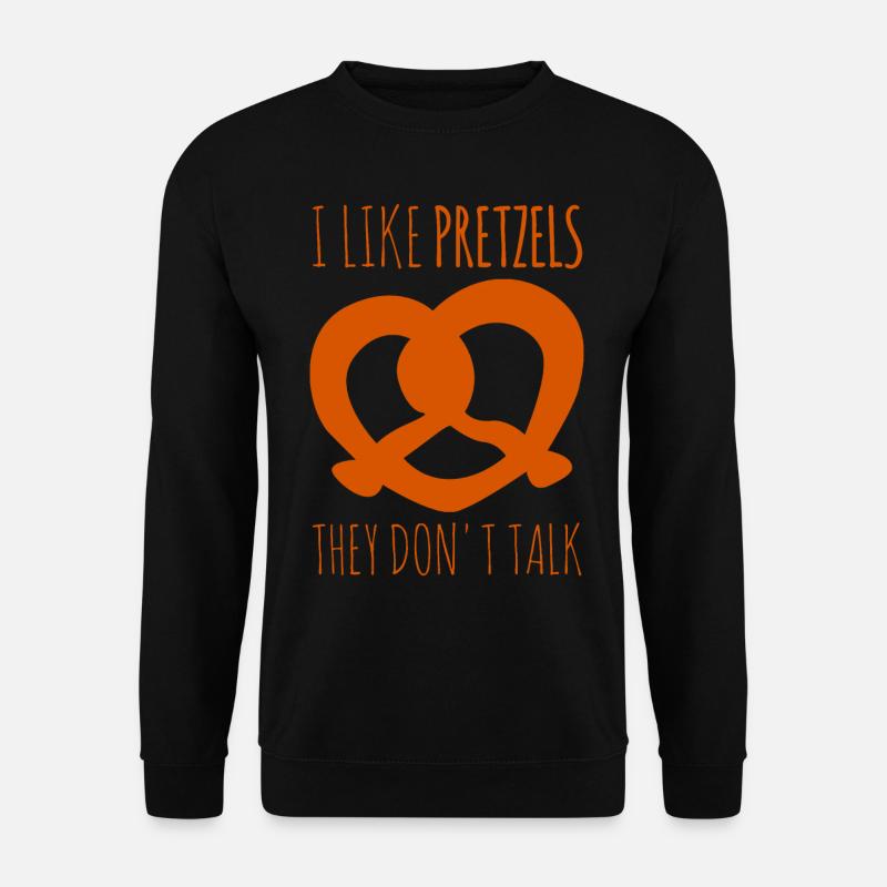 Pretzel Pretzels Bavaria - Unisex Pullover - Schwarz
