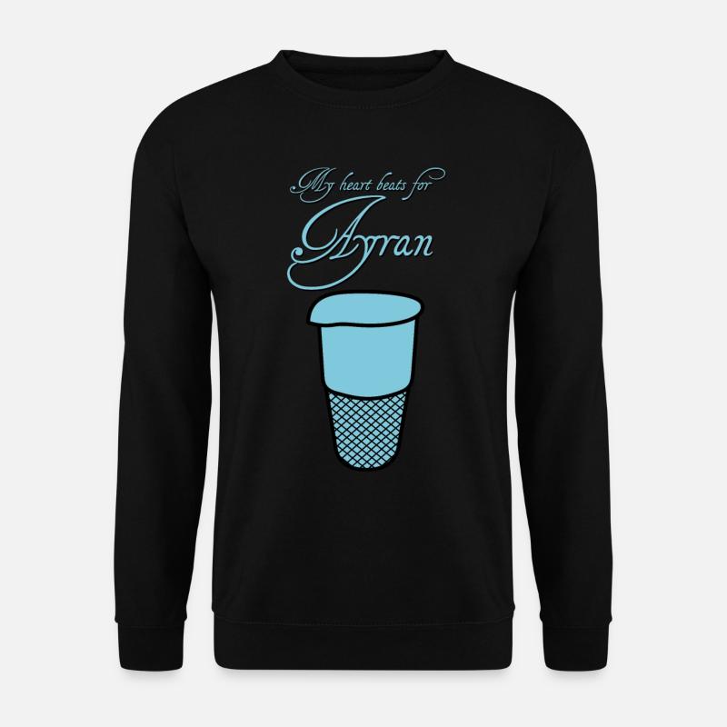 Ayran Drink - Unisex Pullover - Schwarz