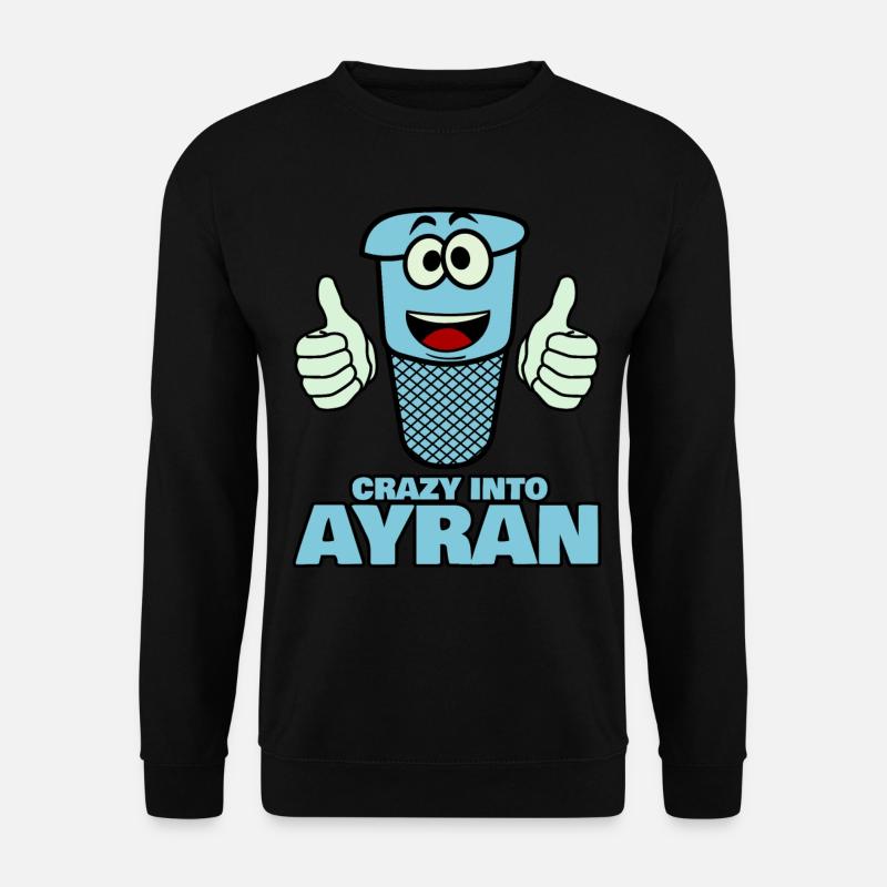Ayran - Sweat-shirt Unisexe - noir