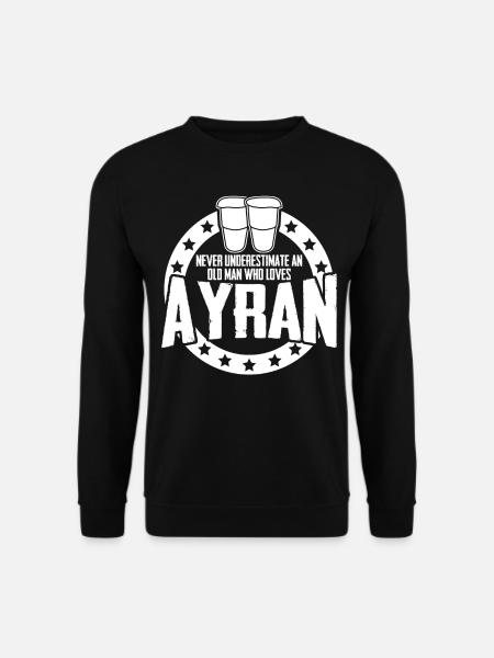 Ayran Doogh Dhallë - Unisex Pullover - Schwarz