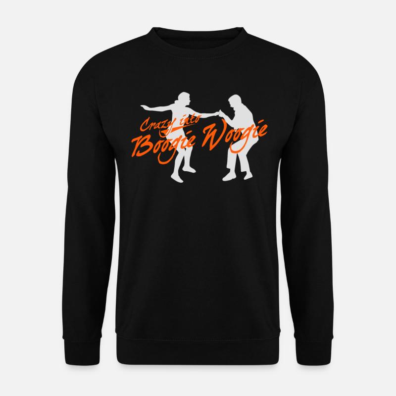 Boogie Woogie Swing Dance Dancing - Unisex Sweatshirt - black
