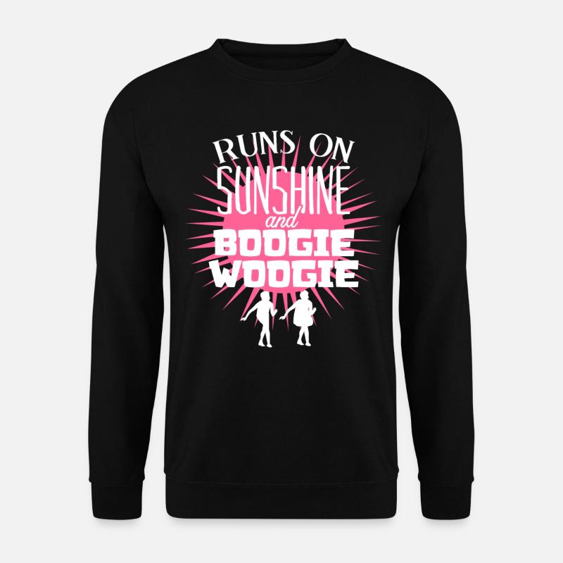 Boogie Woogie Dance Swing - Unisex Sweatshirt - black