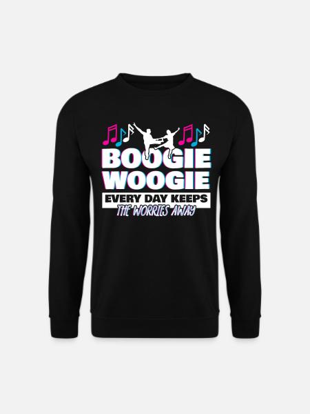 Boogie Woogie Dance Retro Swing - Unisex Sweatshirt - black