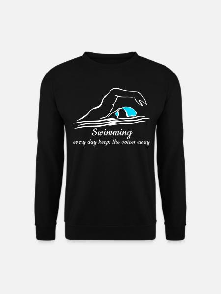 Piscine Nageur Triathlon - Sweat-shirt Unisexe - noir