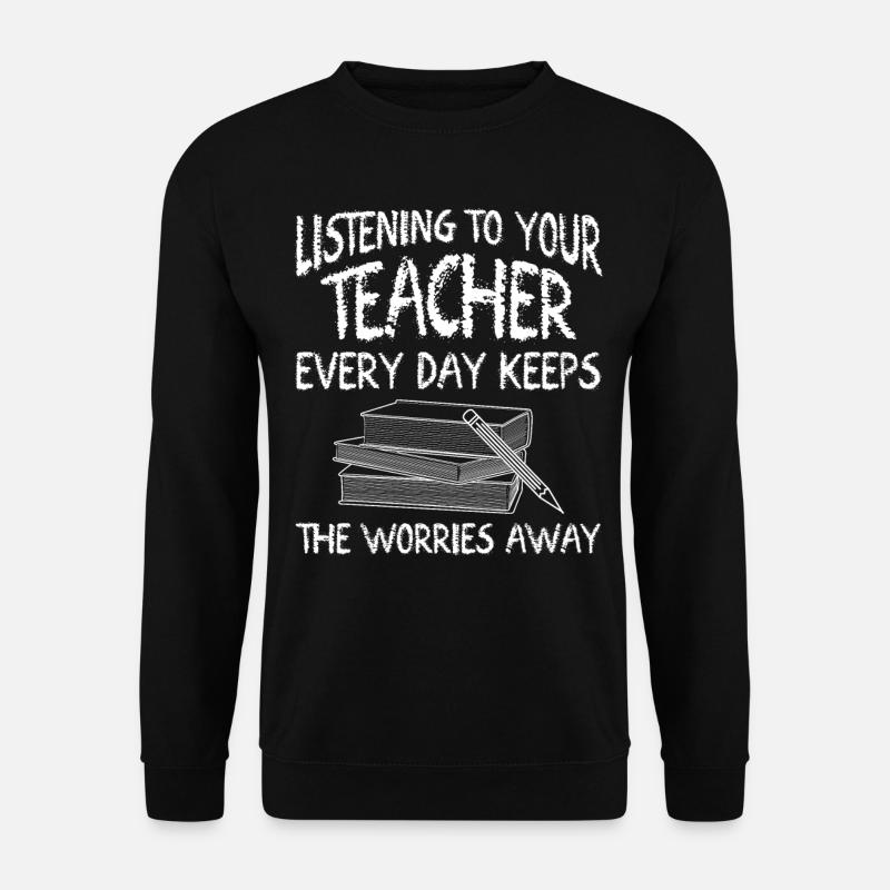 Professeur d’école Enseignants - Sweat-shirt Unisexe - noir