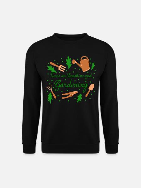 Gardener Gardening Garden - Unisex Sweatshirt - black