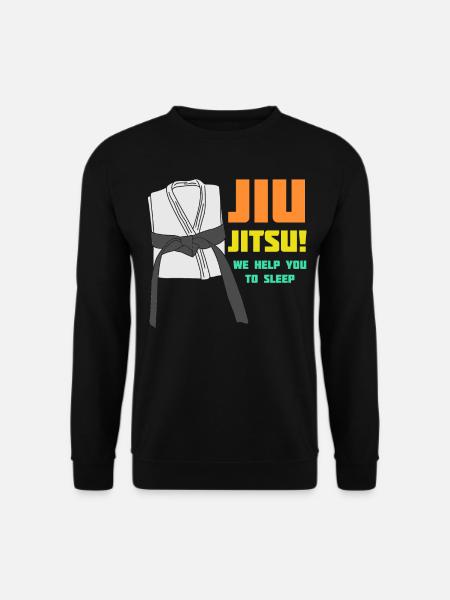 BJJ Ju-Jitsu Jiu-Jitsu brésilien - Sweat-shirt Unisexe - noir