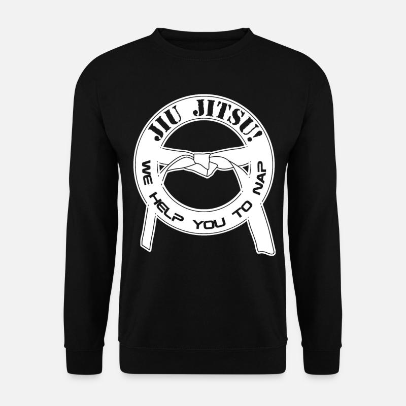 Ju-Jitsu Blague Jiu-Jitsu Brésilien BJJ - Sweat-shirt Unisexe - noir
