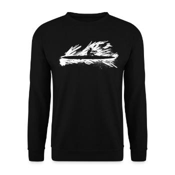 Rowing Boat Rowing Club - Unisex Pullover - Schwarz - Vorne - Alina (178cm) & Michal (187cm)
