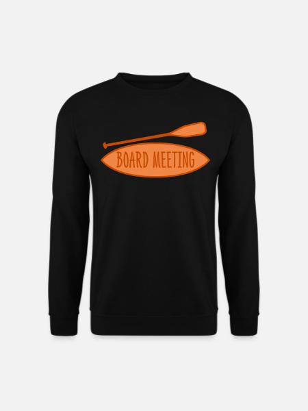 Réunion du conseil d’administration du SUP stand up paddle - Sweat-shirt Unisexe - noir
