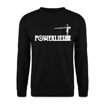 Construction Site Crane - Unisex Pullover - Schwarz - Vorne - Alina (178cm) & Michal (187cm)