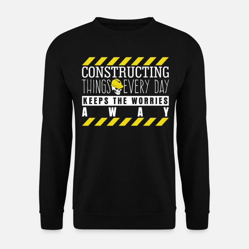 Construction Manager - Unisex Pullover - Schwarz