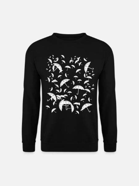 Flying Umbrellas Umbrella - Unisex Sweatshirt - black