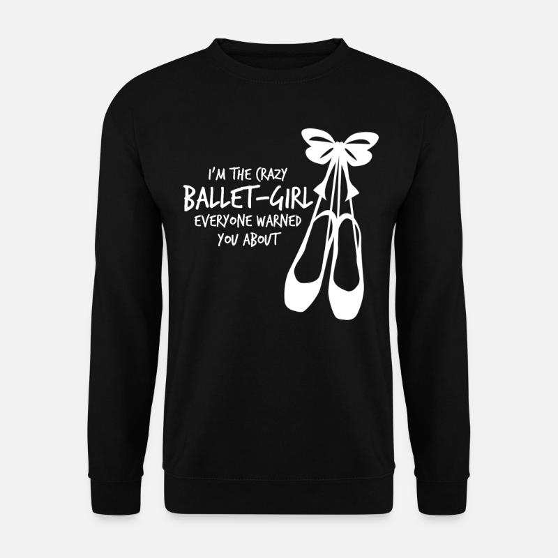 Ballet Dancer Ballerina - Unisex Sweatshirt - black