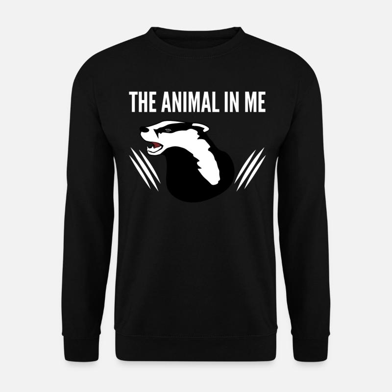 Honey Badger Honey Badgers - Unisex Sweatshirt - black
