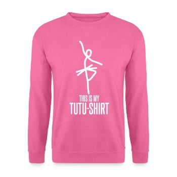Ballerine Danseuse de Ballet - Sweat-shirt Unisexe - rose - Devant