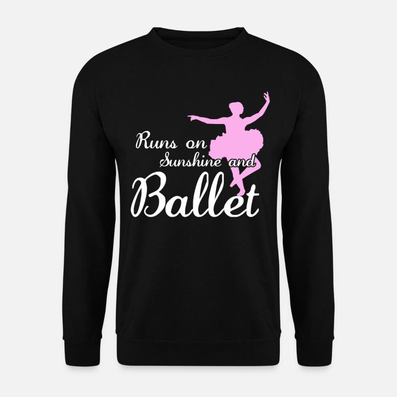 Ballerina Dancing Ballet Dancer - Unisex Sweatshirt - black