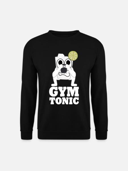 Kettlebell Gym Motivation Musculation - Sweat-shirt Unisexe - noir