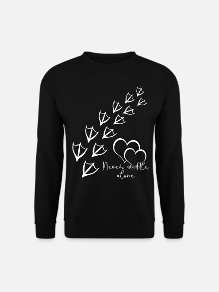 Geese Goose - Unisex Pullover - Schwarz