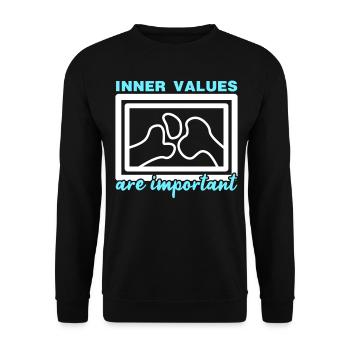 Radiographie des os aux rayons X Radiologie - Sweat-shirt Unisexe - noir - Devant - Alina (178cm) & Michal (187cm)