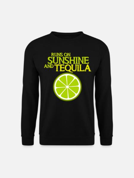 Tequila Lime Tequila Mexico - Unisex Sweatshirt - black