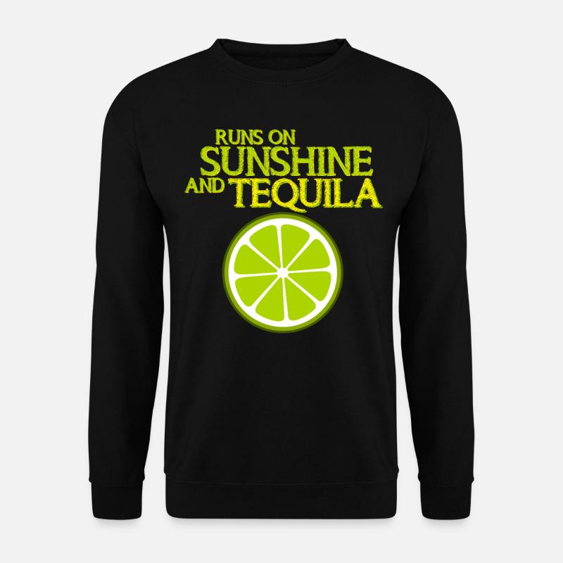 Tequila Lime Tequila Mexico - Unisex Pullover - Schwarz