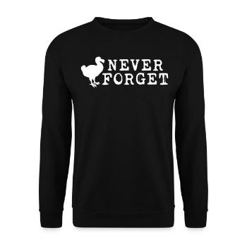 Dodo - Sweat-shirt Unisexe - noir - Devant - Alina (178cm) & Michal (187cm)